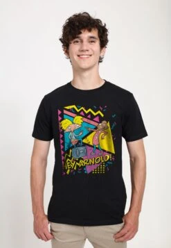 Henry Tiger Hey Arnold Hey Arn - T-Shirt Print - Black