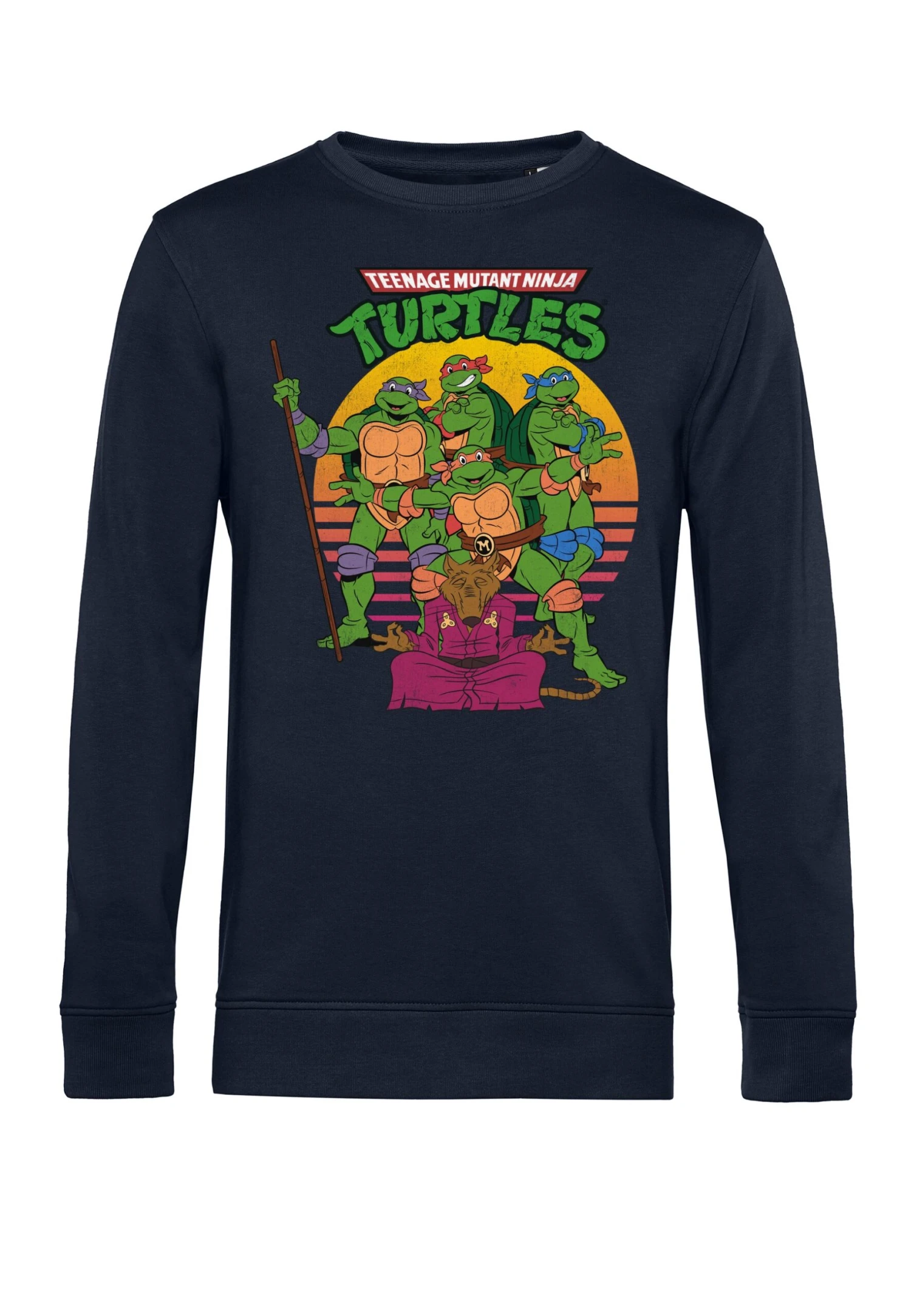Henry Tiger Teenage Mutant Ninja Turtles The Team - Sweater - Navy Blue - Afbeelding 4