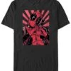 Henry Tiger Deadpool Closeheart Pool - T-Shirt Print - Black