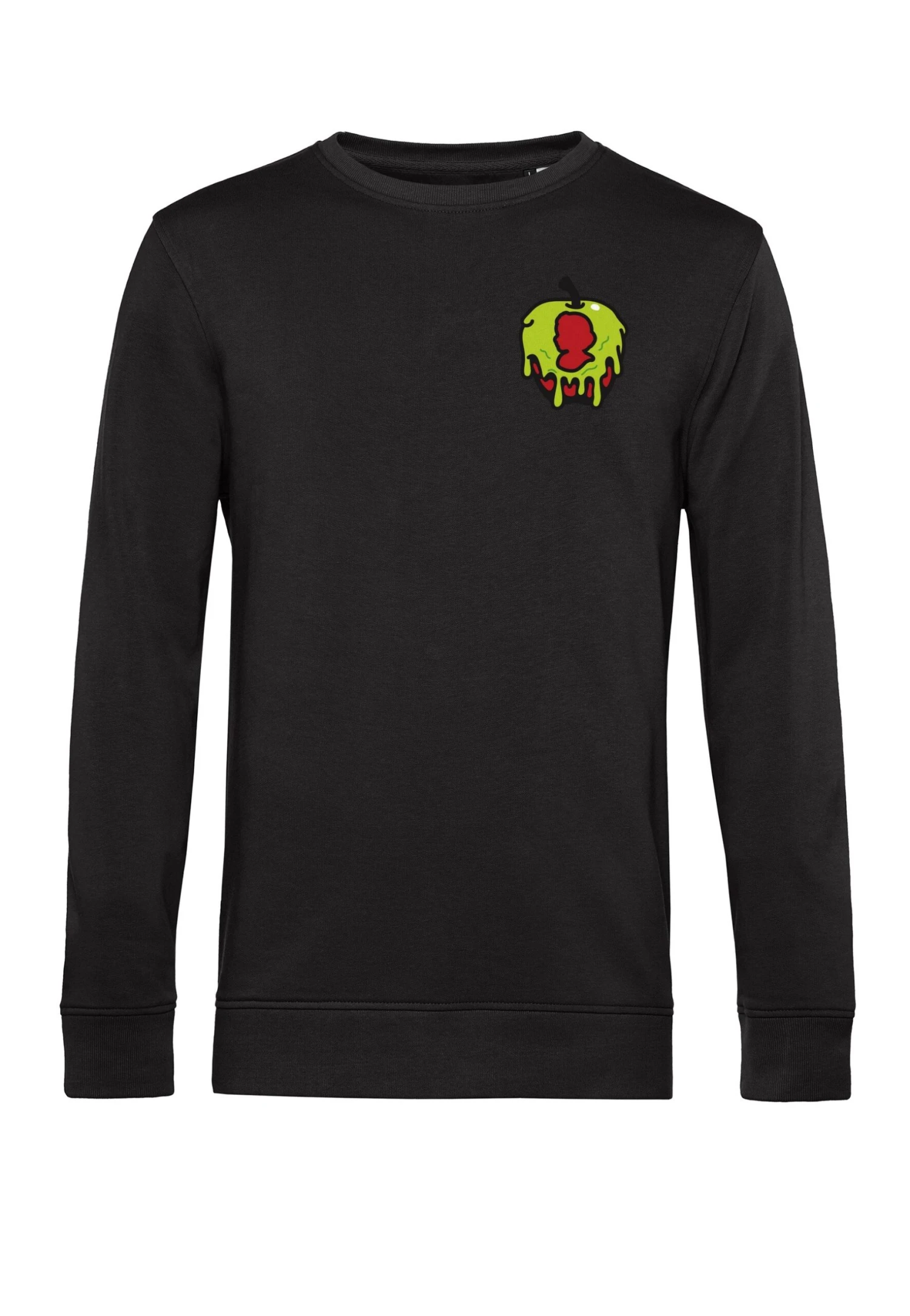 Henry Tiger Snow White Profile Apple - Sweater - Black