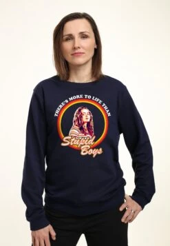 Henry Tiger Stranger Things Stupid Boys - Sweater - Navy Blue