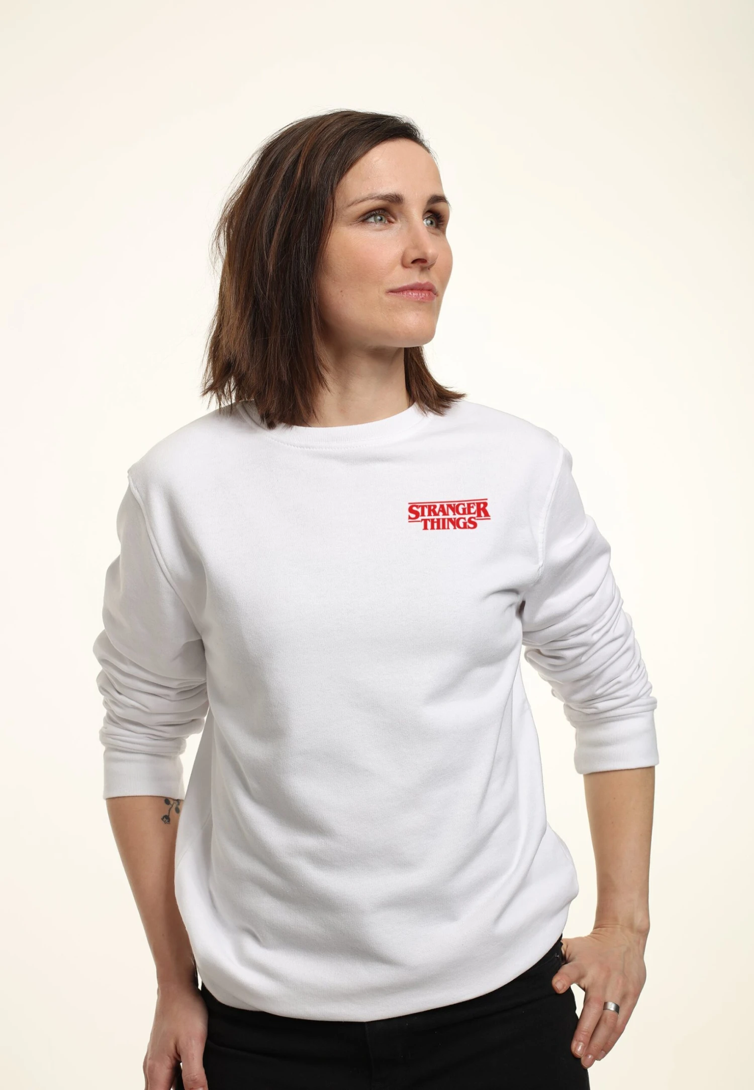 Henry Tiger Stranger Things - Sweater - White - Afbeelding 3