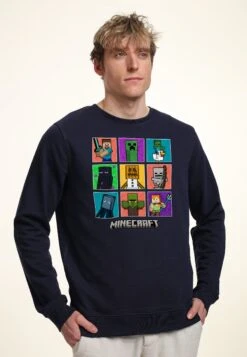 Henry Tiger Minecraft 9 Character Boxup - Sweater - Navy Blue