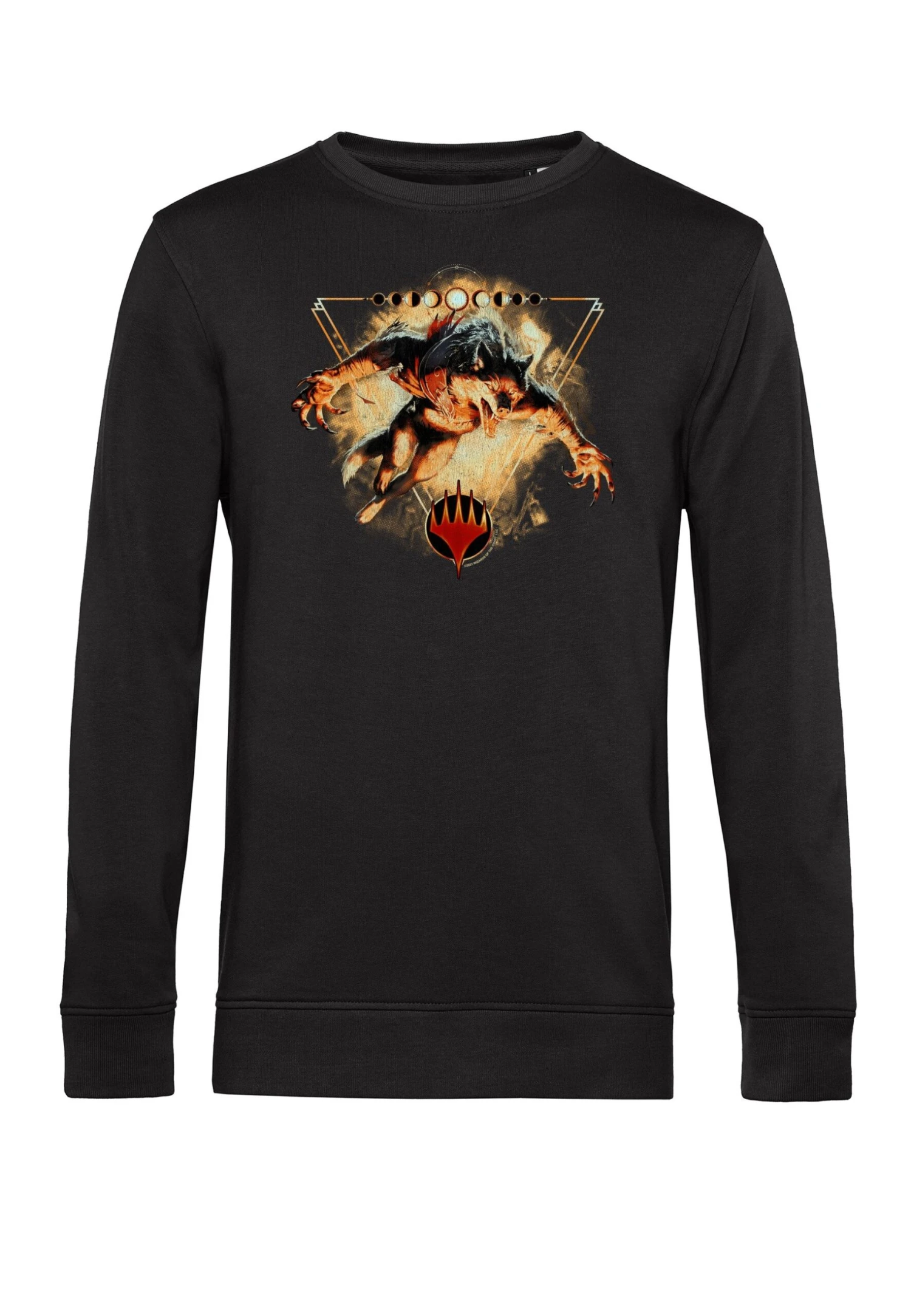 Henry Tiger Magic: The Gathering Werewolf Occulture - Sweater - Black