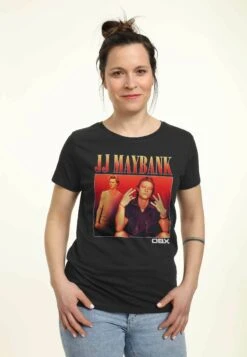 Henry Tiger Outer Banks Jj Maybank Hero - T-Shirt Print - Black