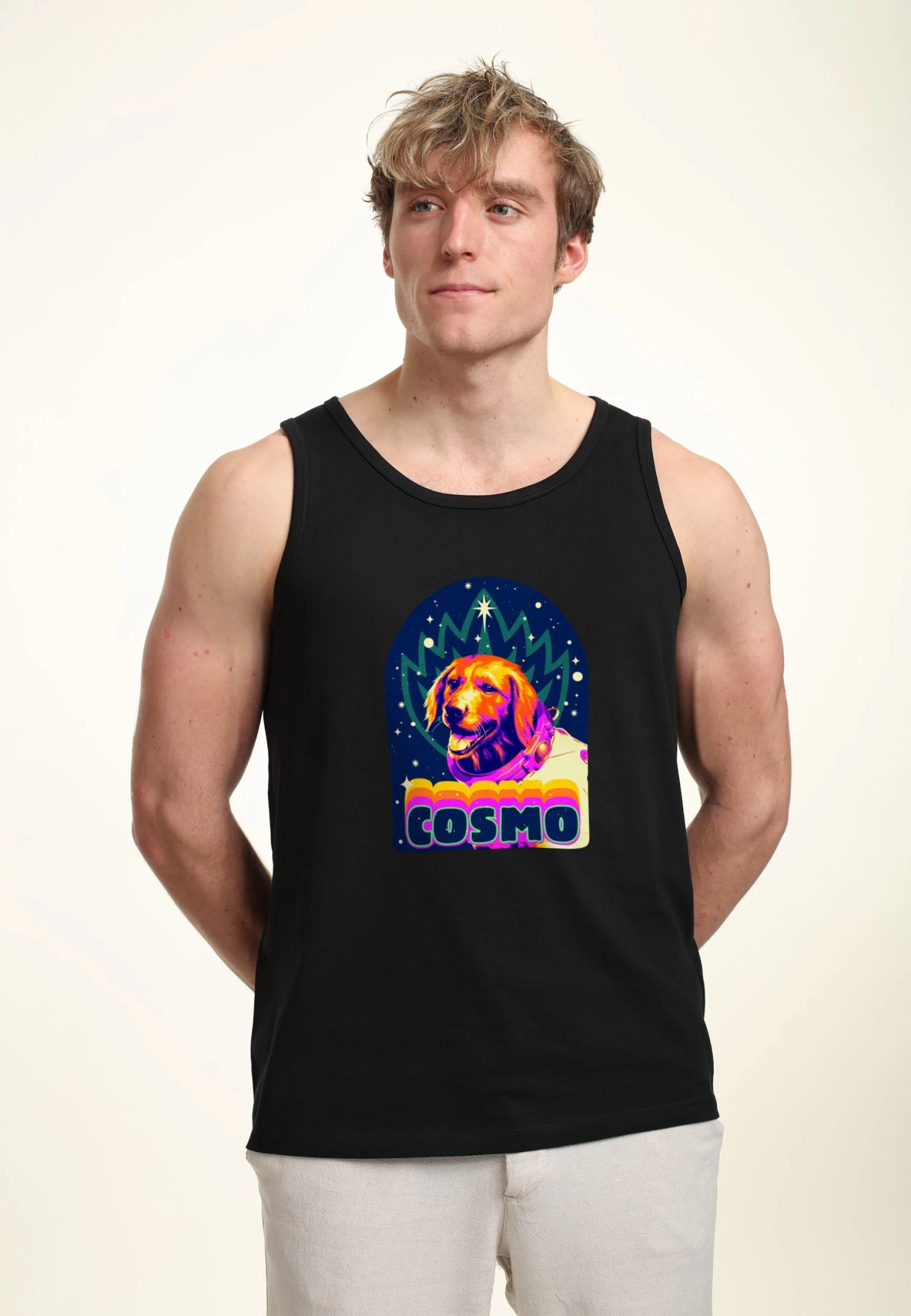 Henry Tiger Guardians Of The Galaxy Vol. 3 Cosmo - Tank Top - Top - Black