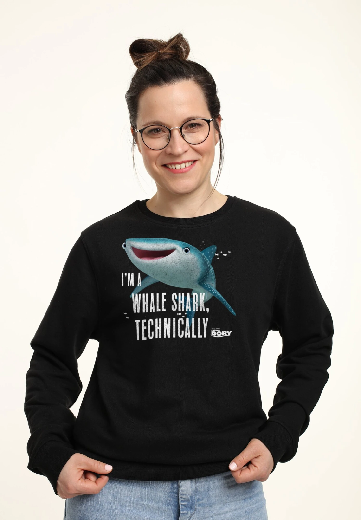 Henry Tiger Finding Dory Whale Shark - Sweater - Black