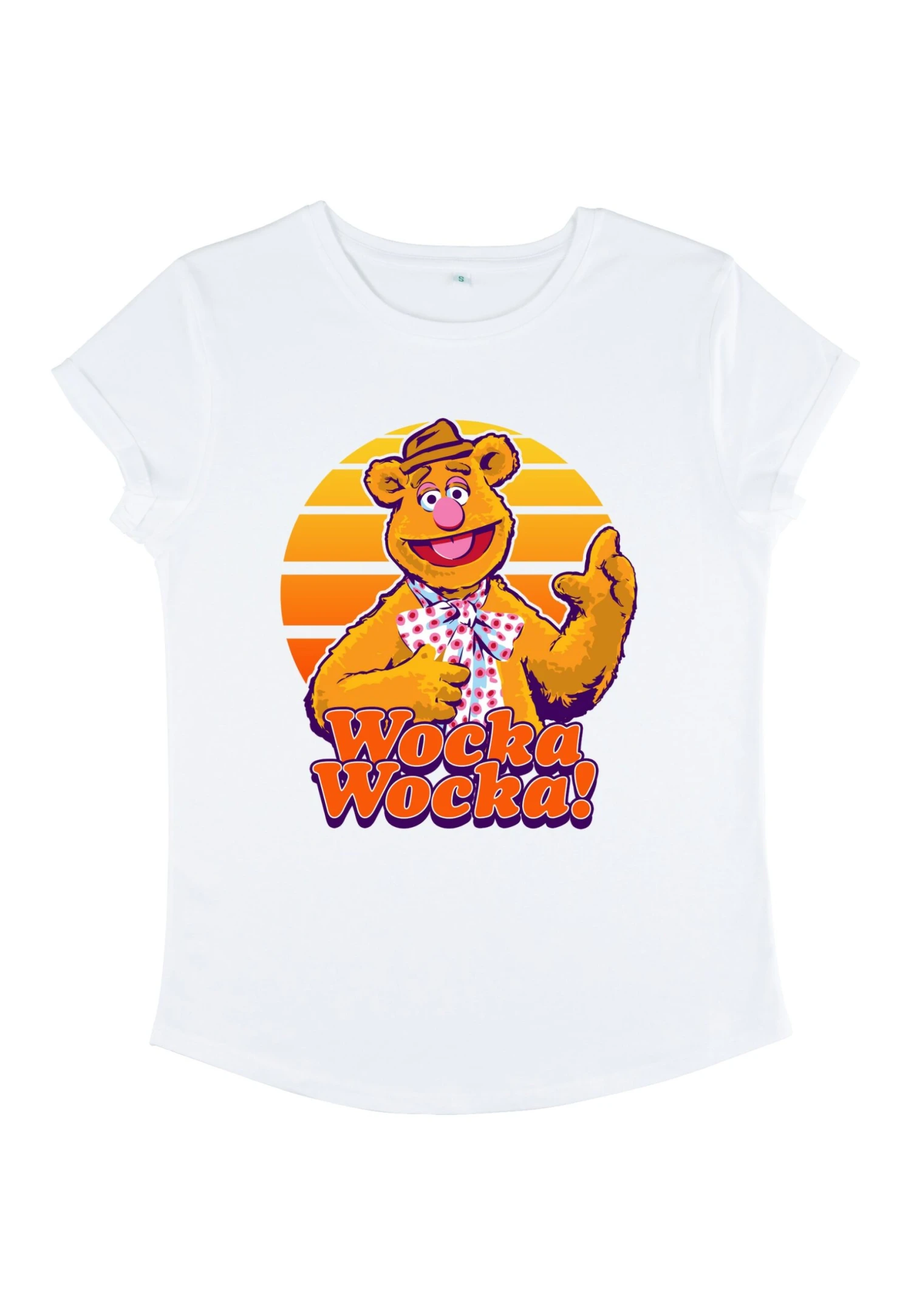 Henry Tiger Muppets Fozzie - T-Shirt Print - White - Afbeelding 5