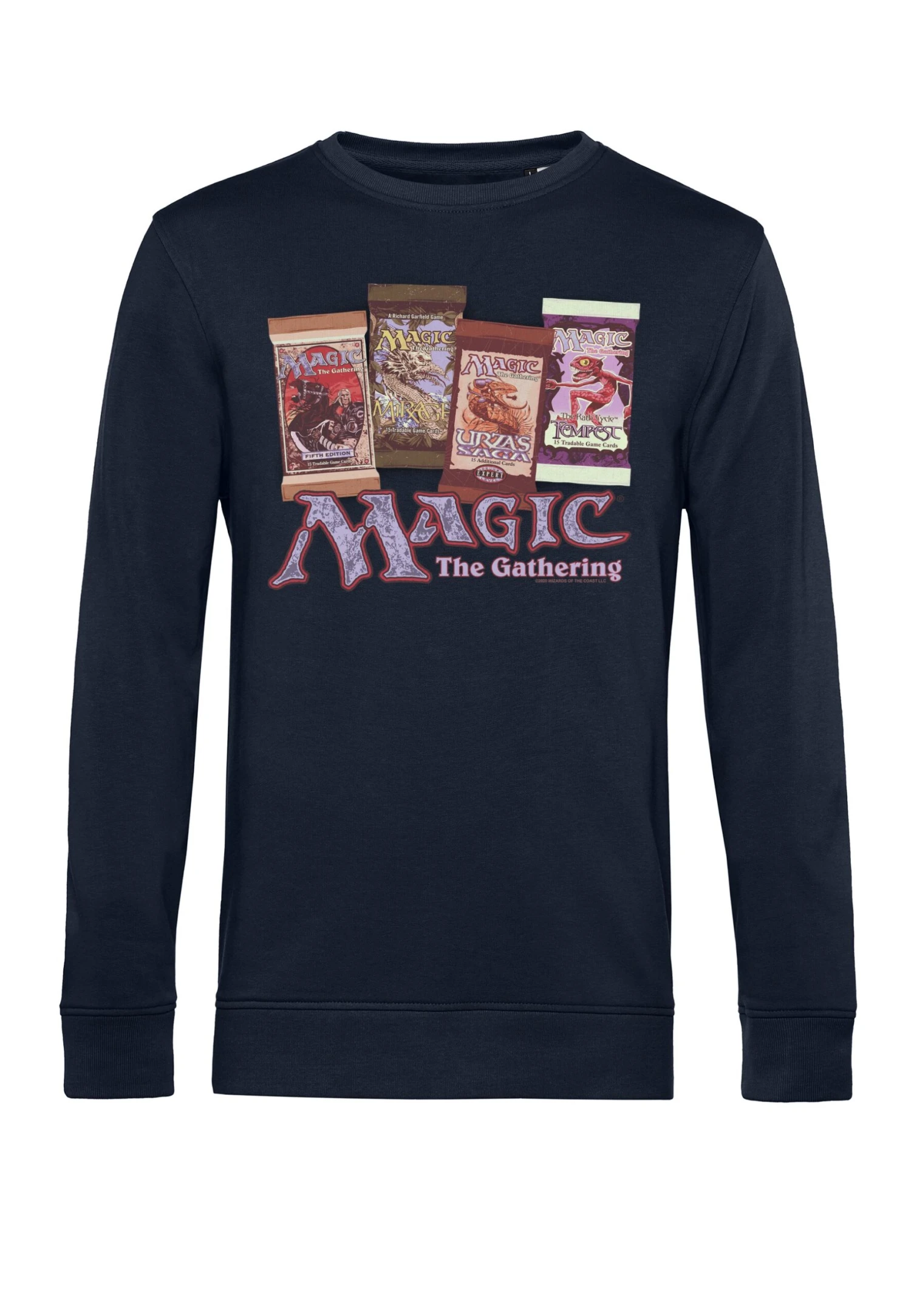 Henry Tiger Magic The Gathering Card Packs - Sweater - Navy Blue - Afbeelding 4