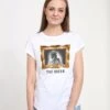 Henry Tiger Bridgerton The Queen - T-Shirt Print - White