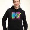 Henry Tiger Mtv Fluorescent - Hoodie - Black