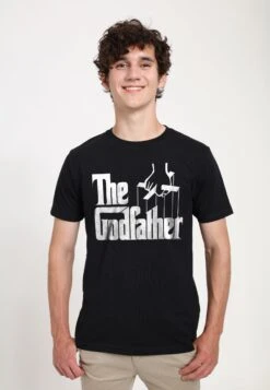 Henry Tiger The Godfather Godfather Logo - T-Shirt Print - Black