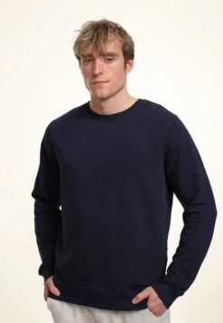 Henry Tiger Organic Crewneck - Sweater - Navy Blue