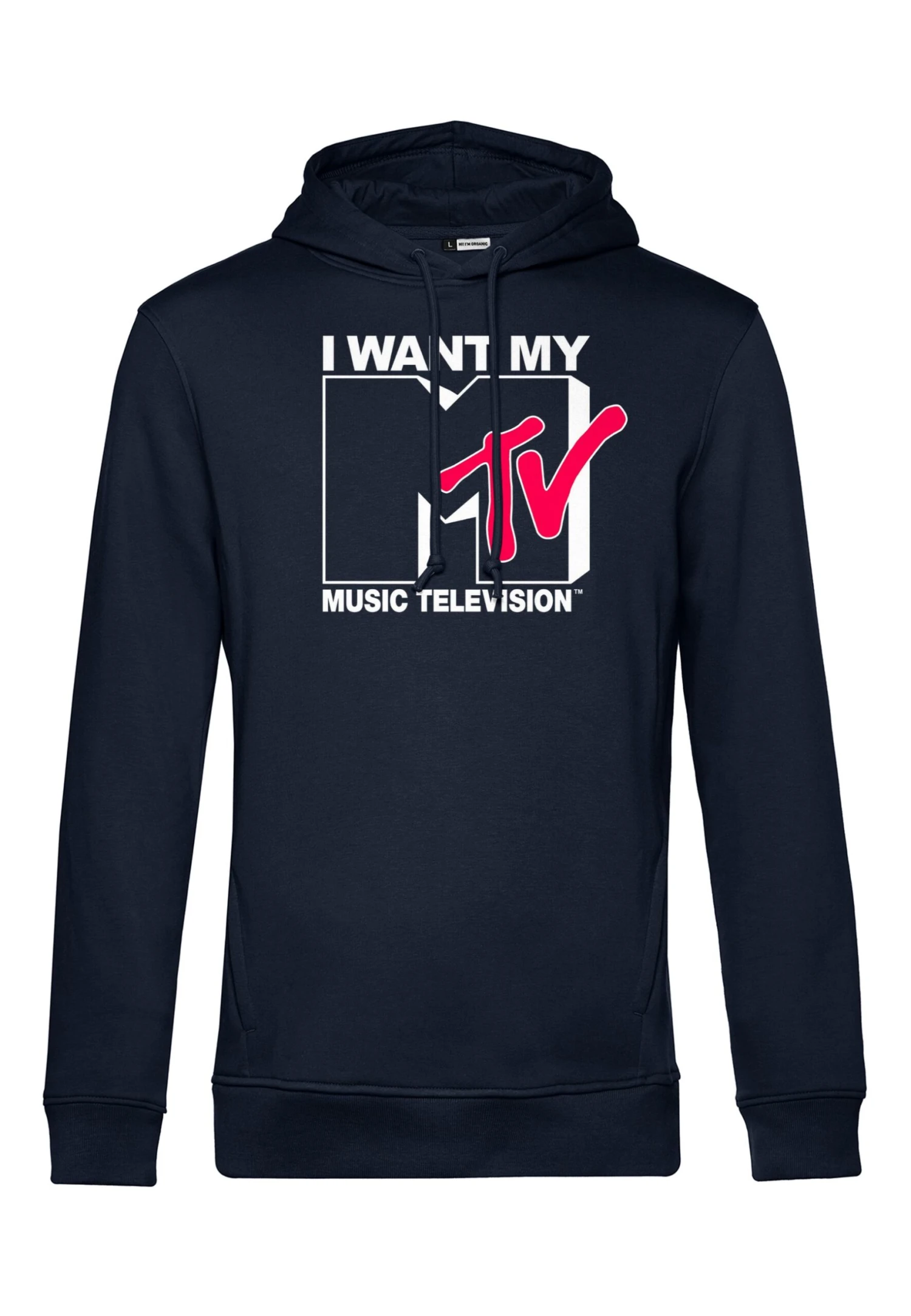 Henry Tiger Mtv Want Logo - Hoodie - Navy Blue - Afbeelding 4