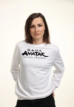 Henry Tiger Avatar The Last Airbender Avatar The Last Airbender Logo - Sweater - White