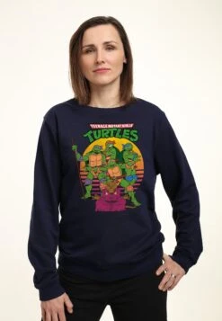 Henry Tiger Teenage Mutant Ninja Turtles The Team - Sweater - Navy Blue