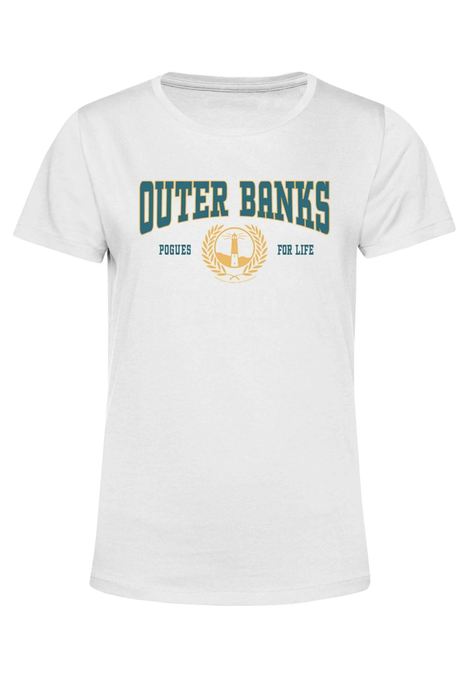 Henry Tiger Outer Banks Collegiate - T-Shirt Print - White - Afbeelding 5