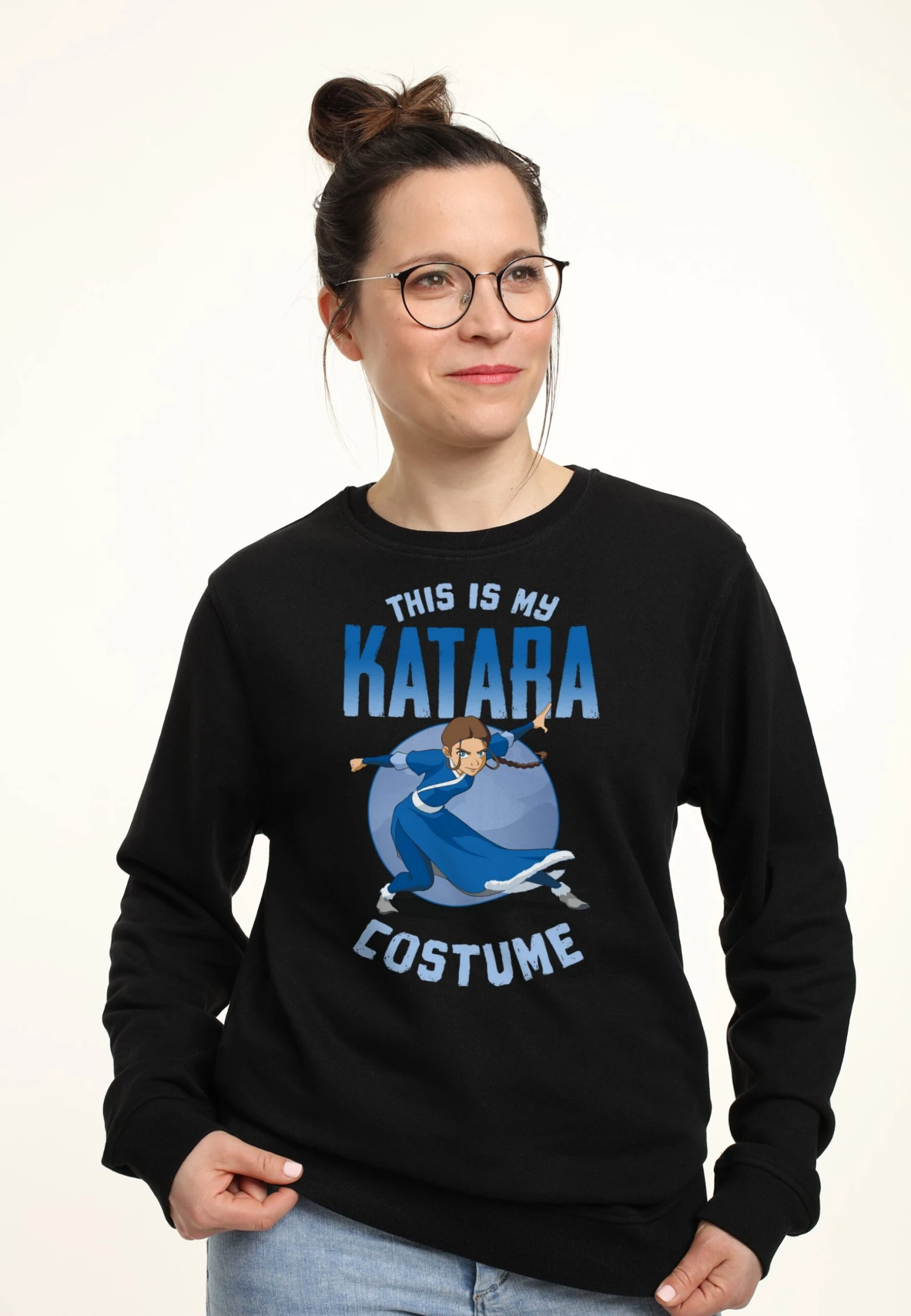 Henry Tiger Avatar: The Last Airbender Katara Costume - Sweater - Black - Afbeelding 3