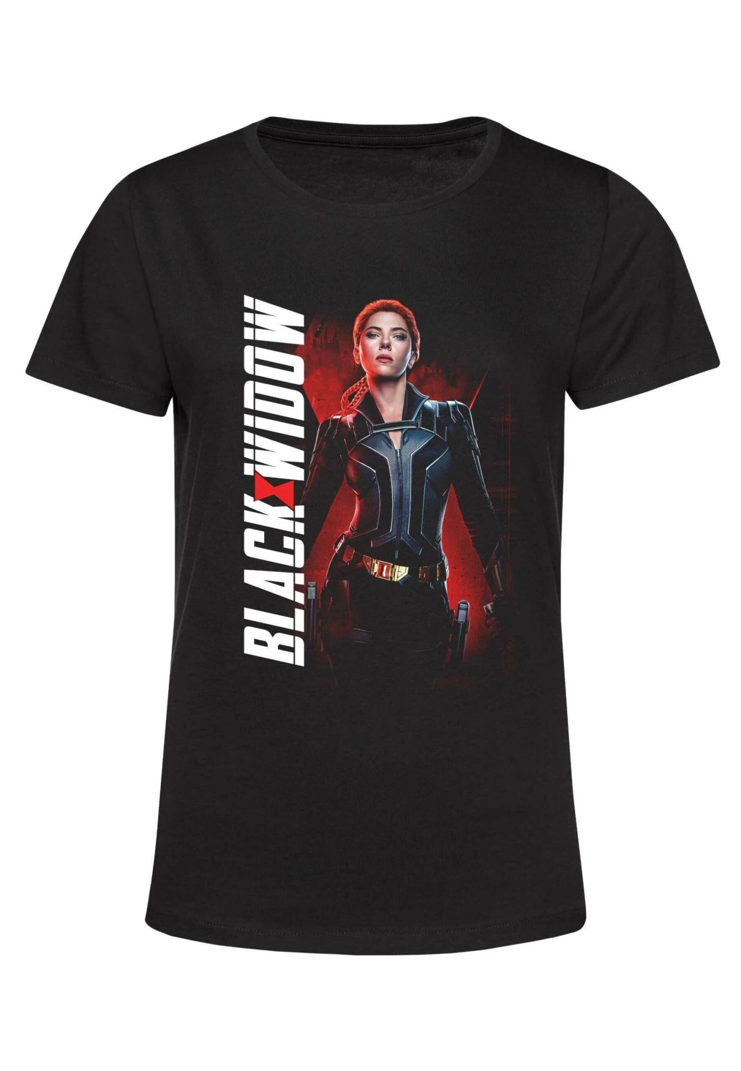 Henry Tiger Black Widow Epic Widow - T-Shirt Print - Black - Afbeelding 5