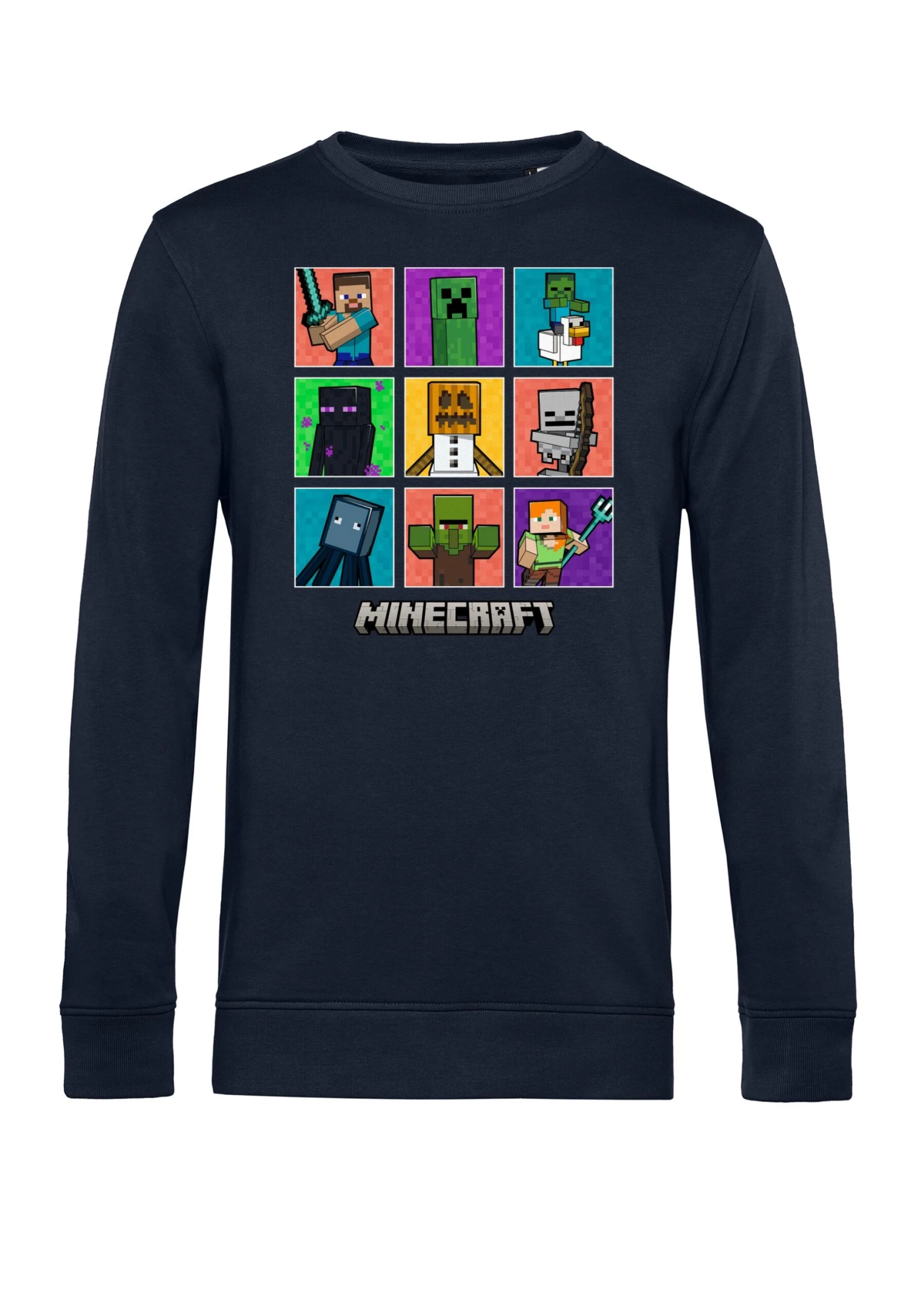 Henry Tiger Minecraft 9 Character Boxup - Sweater - Navy Blue - Afbeelding 4