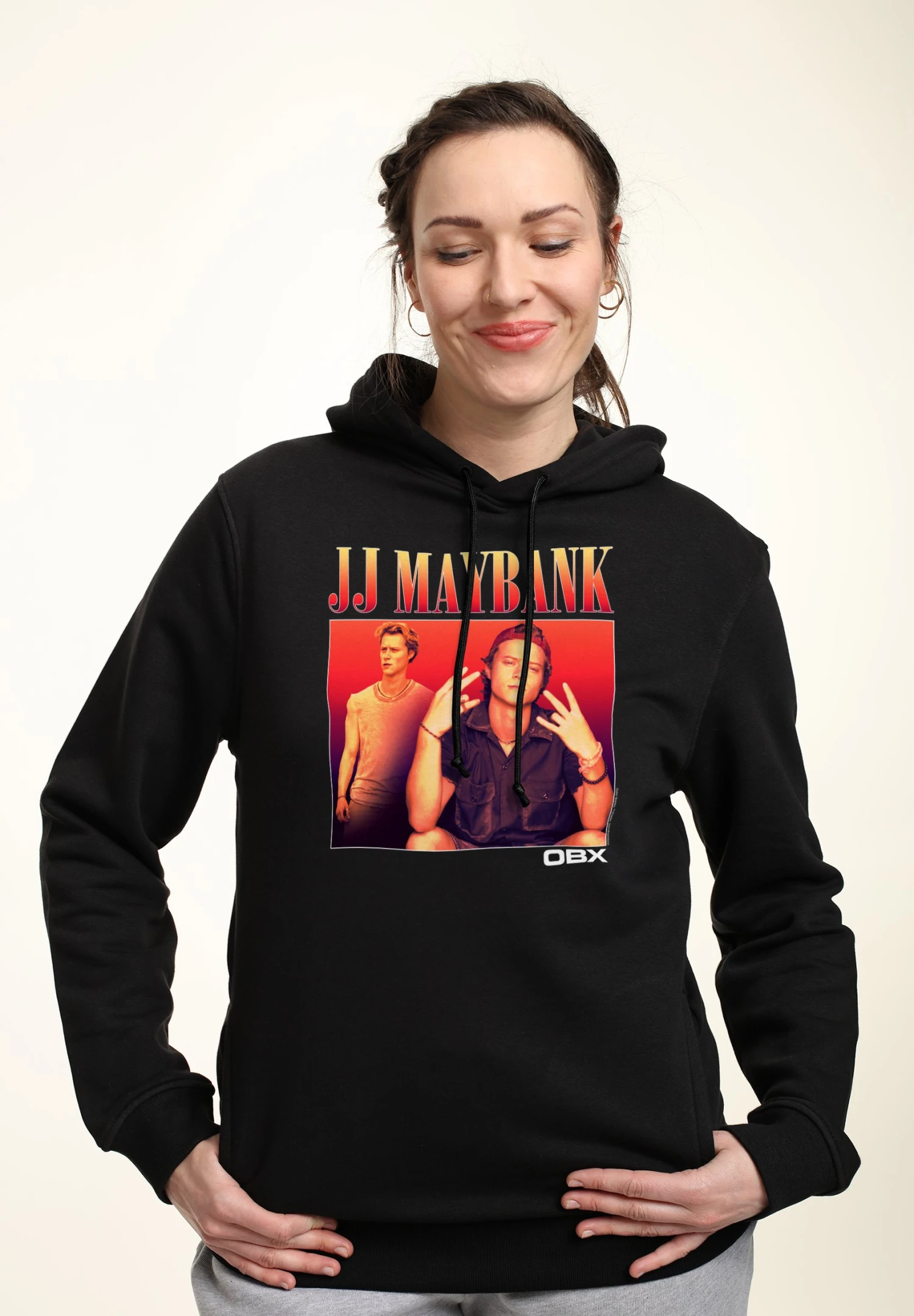 Henry Tiger Outer Banks Jj Maybank Hero - Hoodie - Black