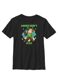 Henry Tiger Minecraft Sniper - T-Shirt Print - Black