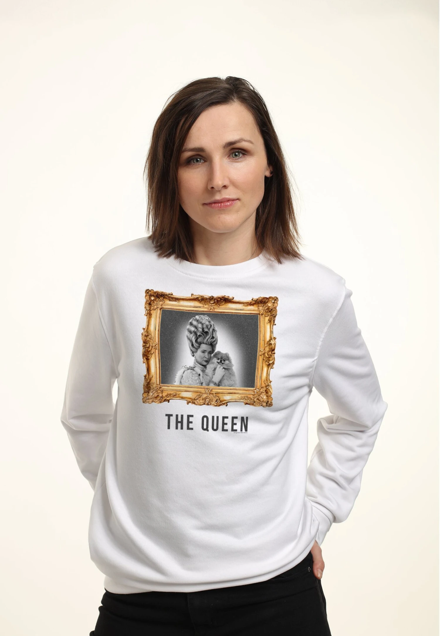 Henry Tiger Bridgerton The Queen - Sweater - White - Afbeelding 3