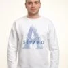 Henry Tiger Avatar 1 Sivako Badge - Sweater - White