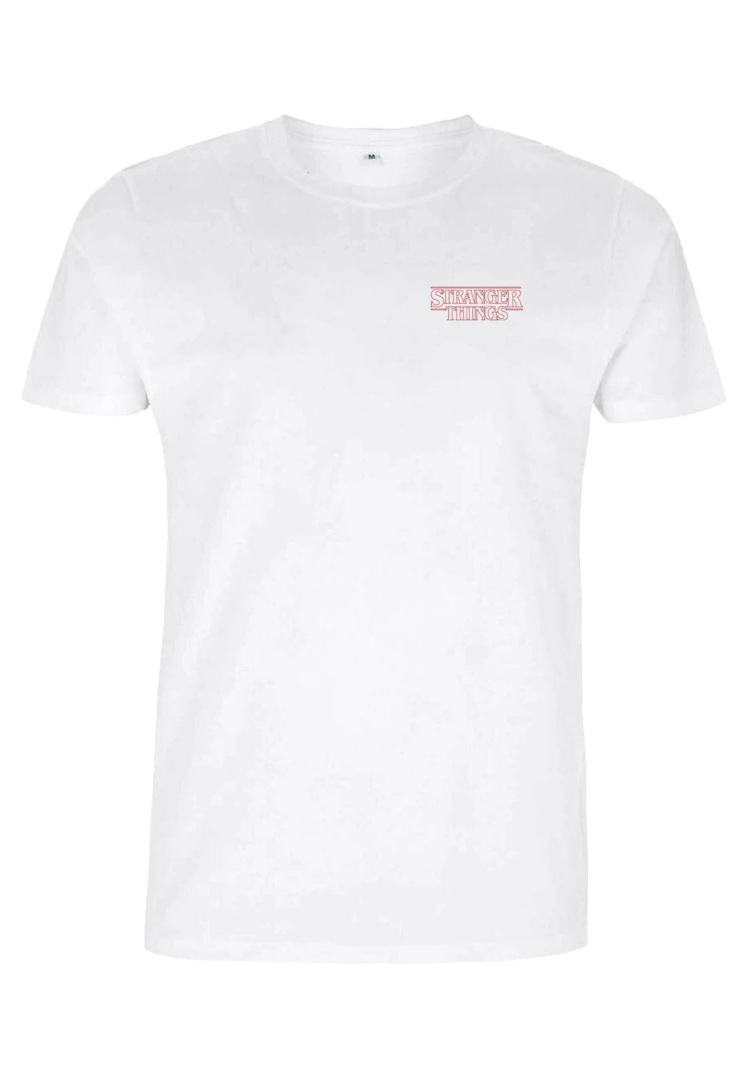 Henry Tiger Stranger ThingsOutline Pocket - T-Shirt Basic - White