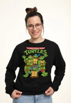 Henry Tiger Teenage Mutant Ninja Turtles Turtle Group - Sweater - Black