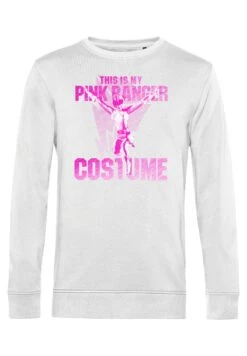 Henry Tiger Power Rangers Pink Ranger Costume - Sweater - White