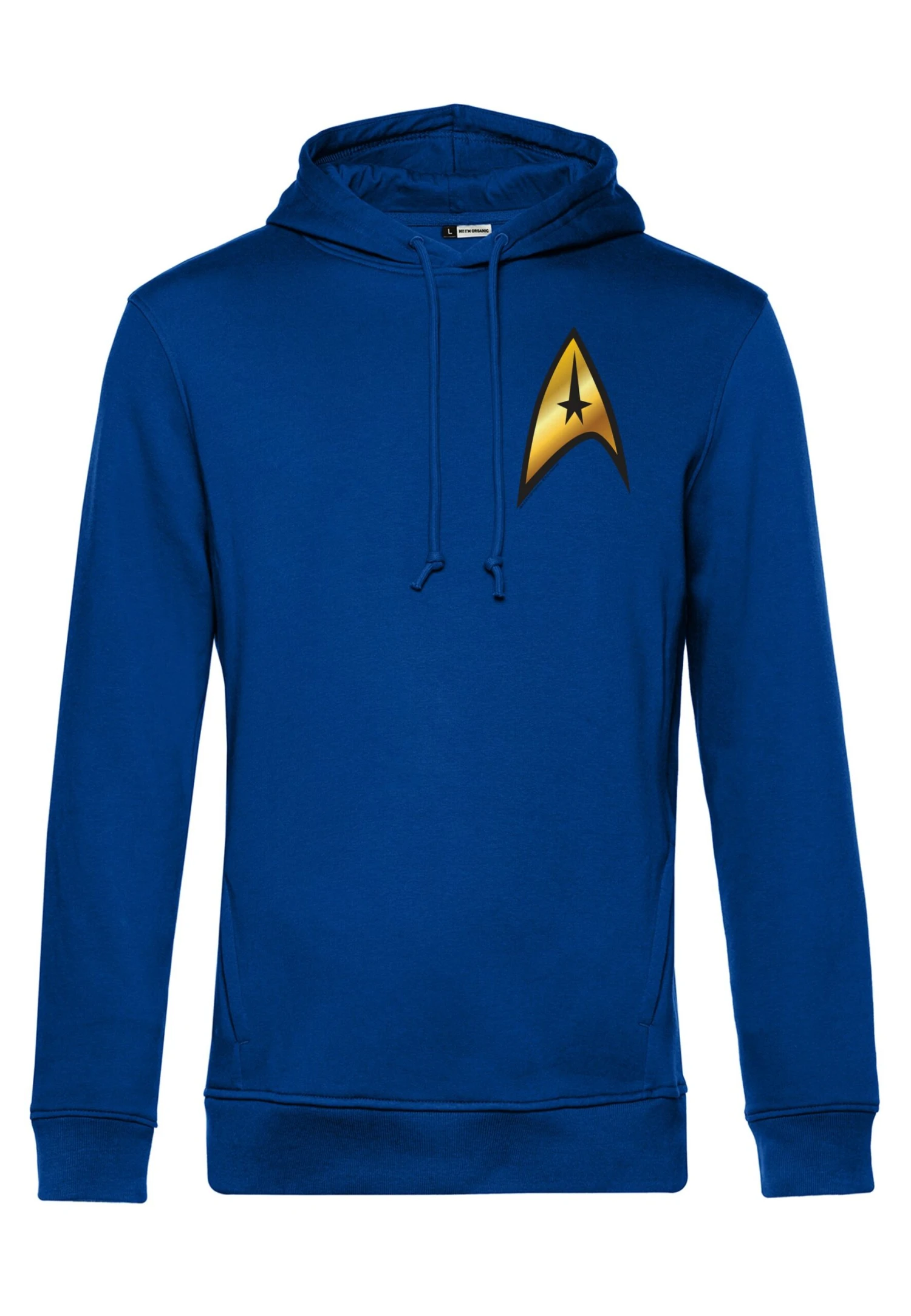 Henry Tiger Star Trek Command Badge - Hoodie - Royal Blue - Afbeelding 4