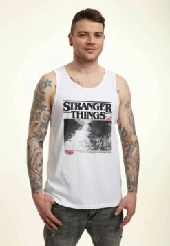 Henry Tiger Stranger Things Upside - Top - White