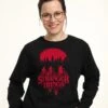 Henry Tiger Stranger Things Simple Poster - Sweater - Black