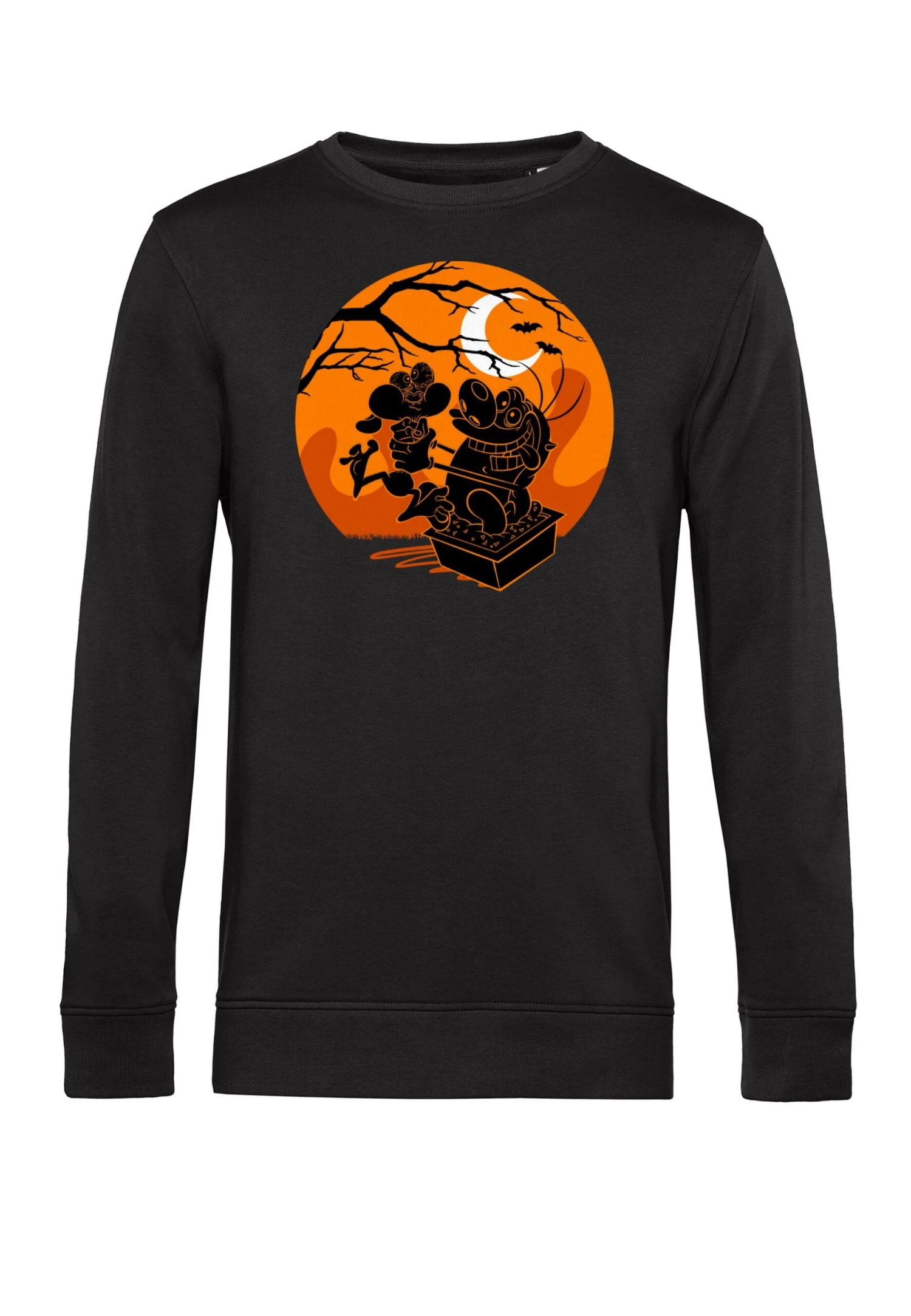 Henry Tiger Ren And Stimpy Haunt Ren Stimpy - Sweater - Black - Afbeelding 4