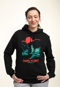 Henry Tiger Twin Peaks Parks Poster - Hoodie - Black