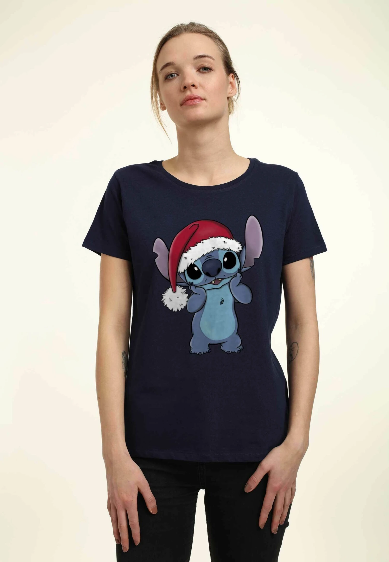 Henry Tiger Lilo & Stitch- T-Shirt Print - Navy Blue