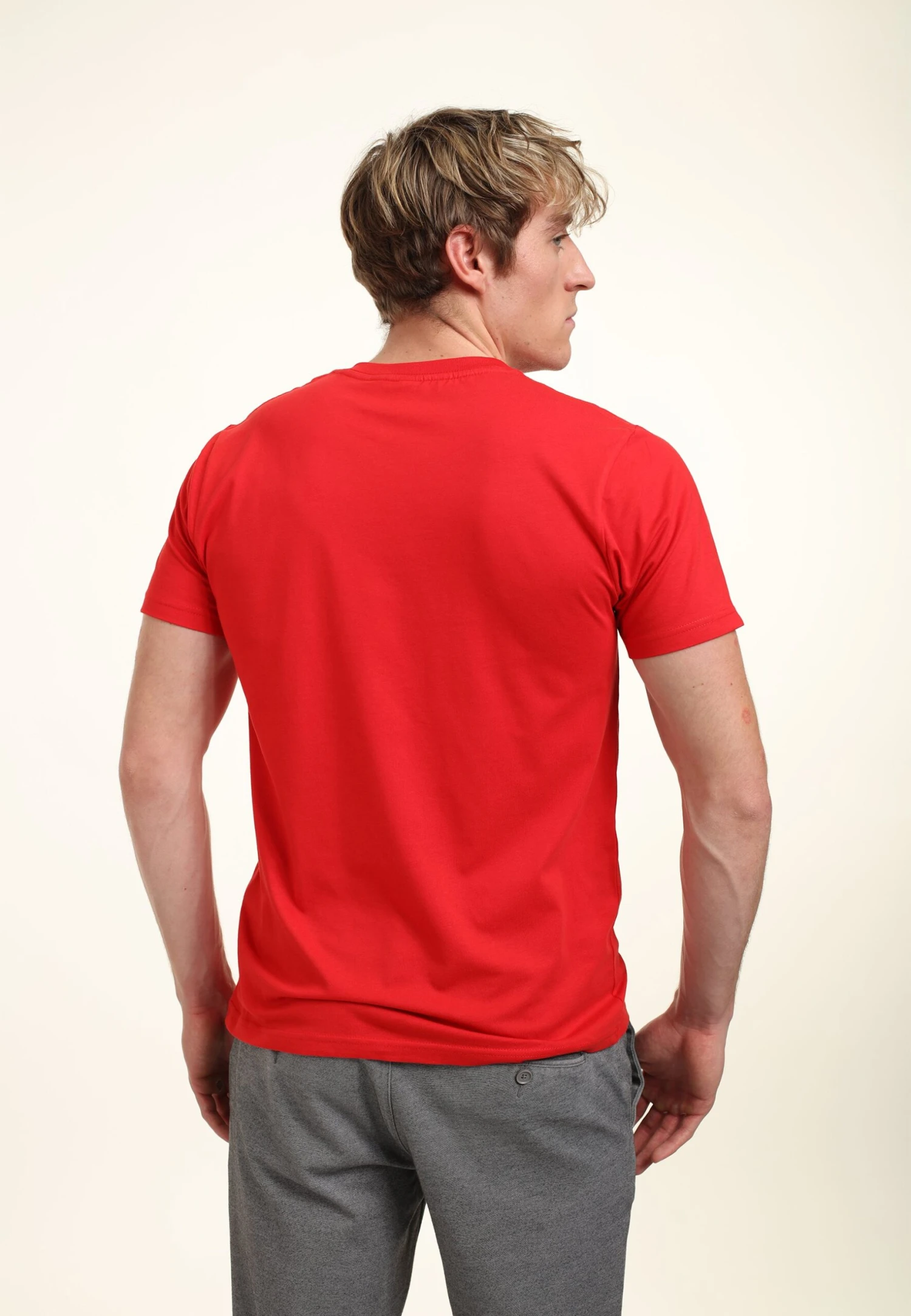 Henry Tiger Power Rangers Red Ranger Costume - T-Shirt Print - Red - Afbeelding 2