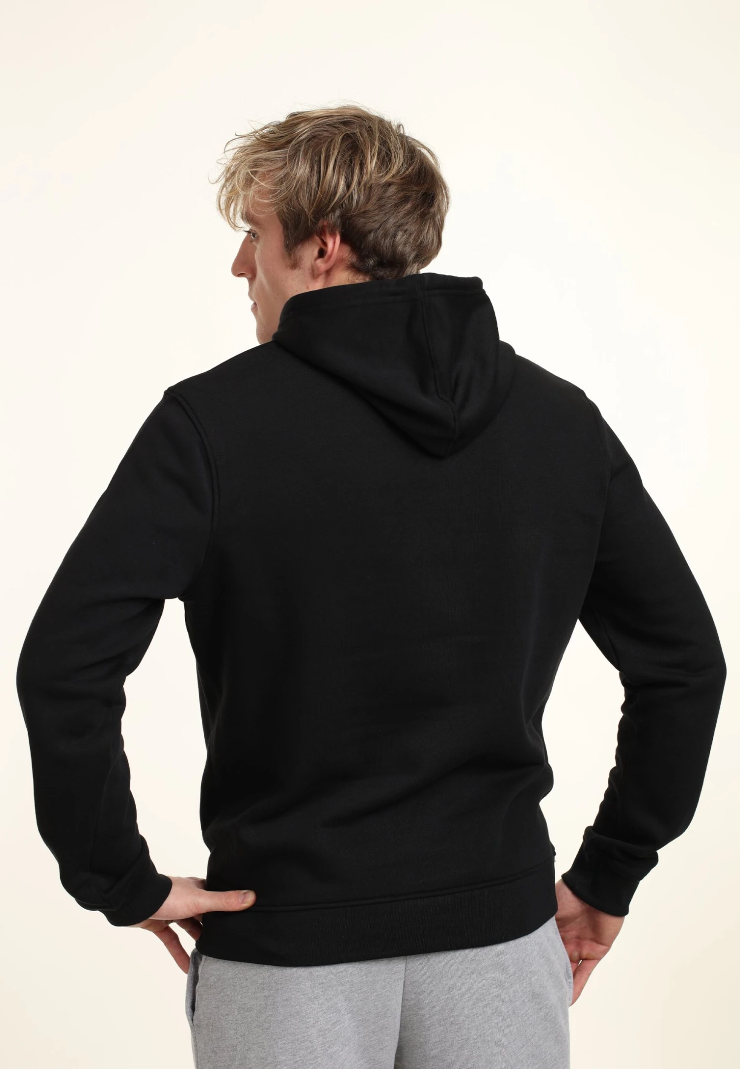 Henry Tiger Organic Regular Fit - Hoodie - Black - Afbeelding 2