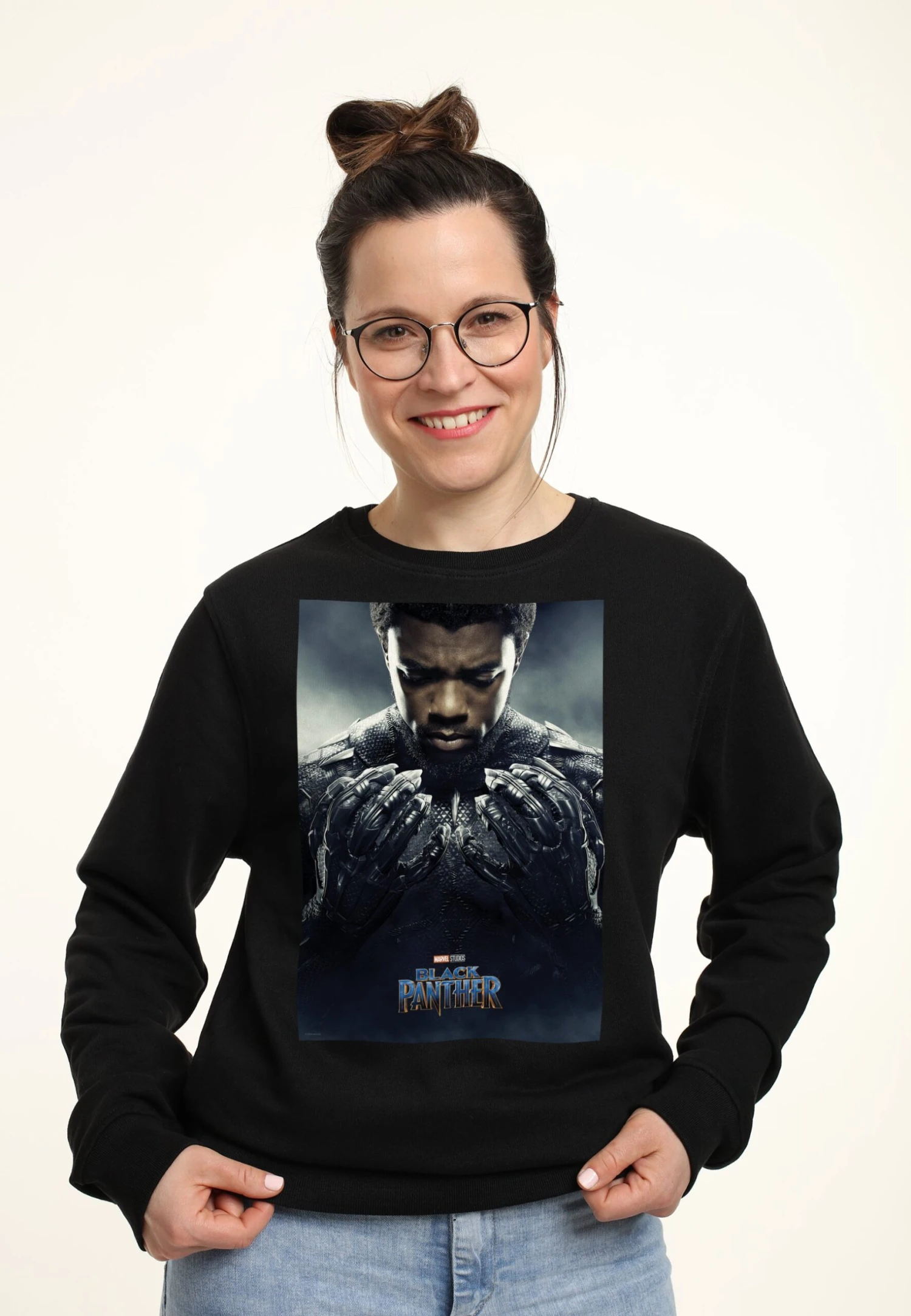Henry Tiger Black Panther Tchalla Poster - Sweater - Black