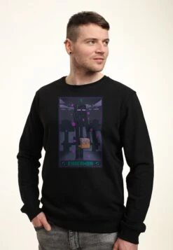 Henry Tiger Minecraft Ender Tarot - Sweater - Black