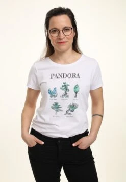 Henry Tiger Avatar Flora Sketches - T-Shirt Print - White