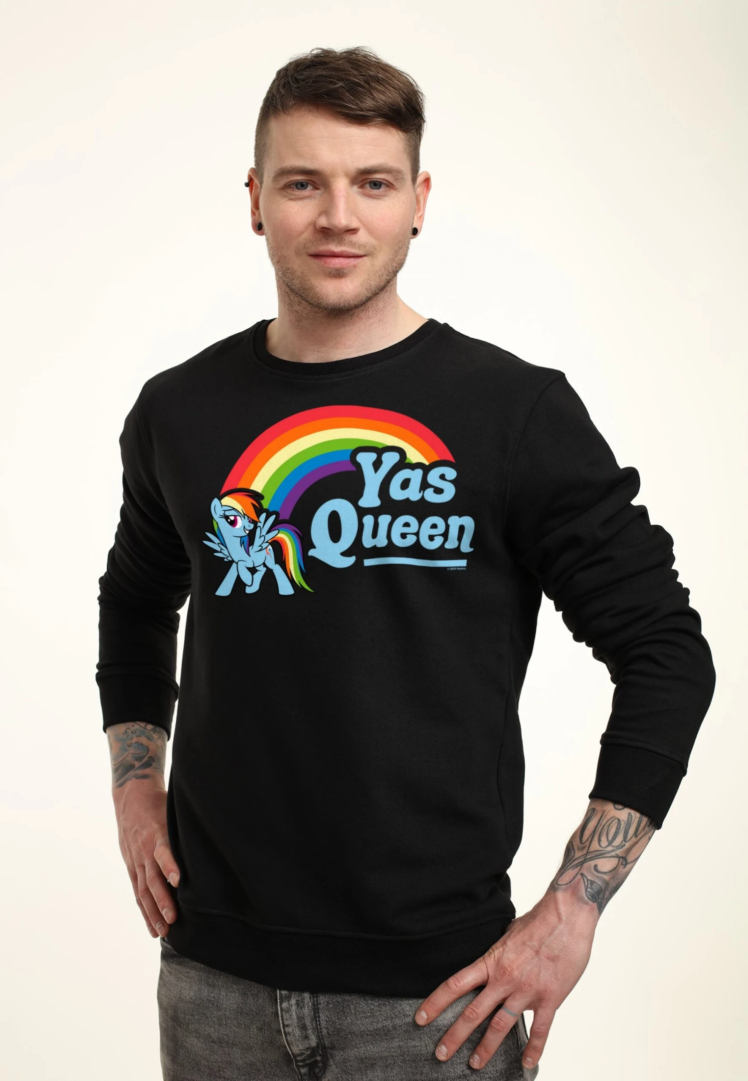 Henry Tiger My Little Pony Dash Yas Queen - Sweater - Black - Afbeelding 3