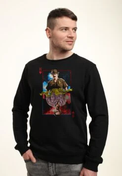 Henry Tiger Stranger Things Hopper Card - Sweater - Black