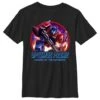 Henry Tiger Transformers Optimus Lockup - T-Shirt Print - Black