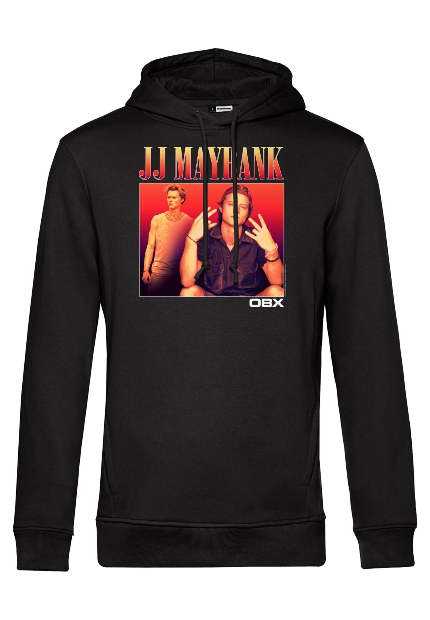 Henry Tiger Outer Banks Jj Maybank Hero - Hoodie - Black - Afbeelding 5