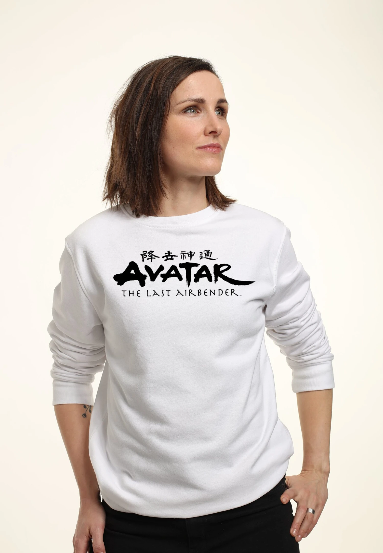 Henry Tiger Avatar The Last Airbender Avatar The Last Airbender Logo - Sweater - White - Afbeelding 3