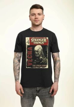 Henry Tiger Stranger Things Vecna Pulp Comic Unisex - T-Shirt Print - Black