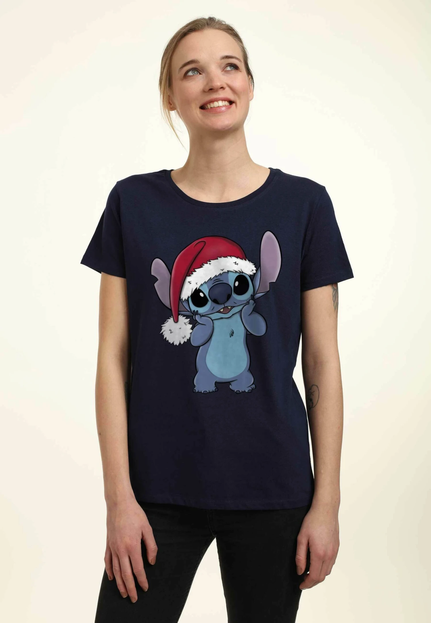 Henry Tiger Lilo & Stitch- T-Shirt Print - Navy Blue - Afbeelding 3