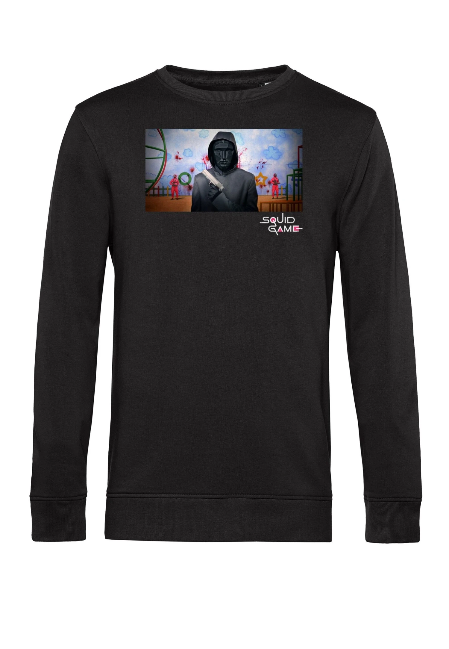 Henry Tiger Squid Game Frontman Screenshot - Sweater - Black